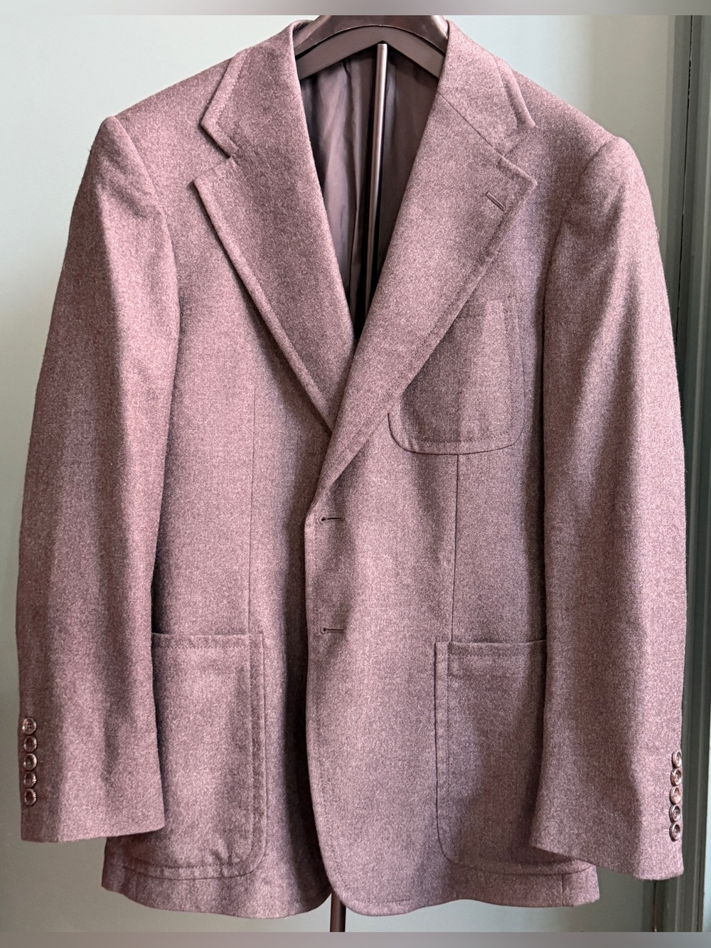 GUCCI GRAY WOOL WOVEN SPORT COAT BLAZER 52 / 42 US $1795 Wide Notch Lapel
